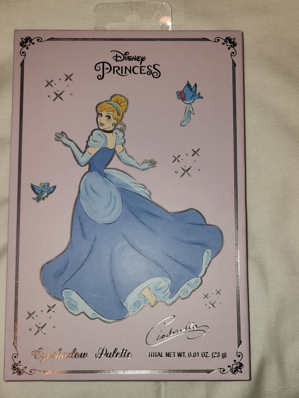 Disney Princess Cinderella Eyeshadow Palette - Blue & Pink Packaging